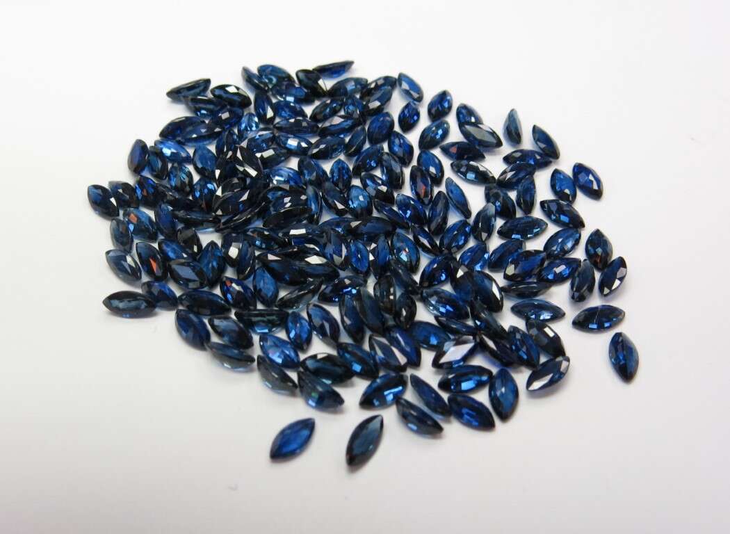 Blue Sapphire Marquise: 7mm x 3.5mm
