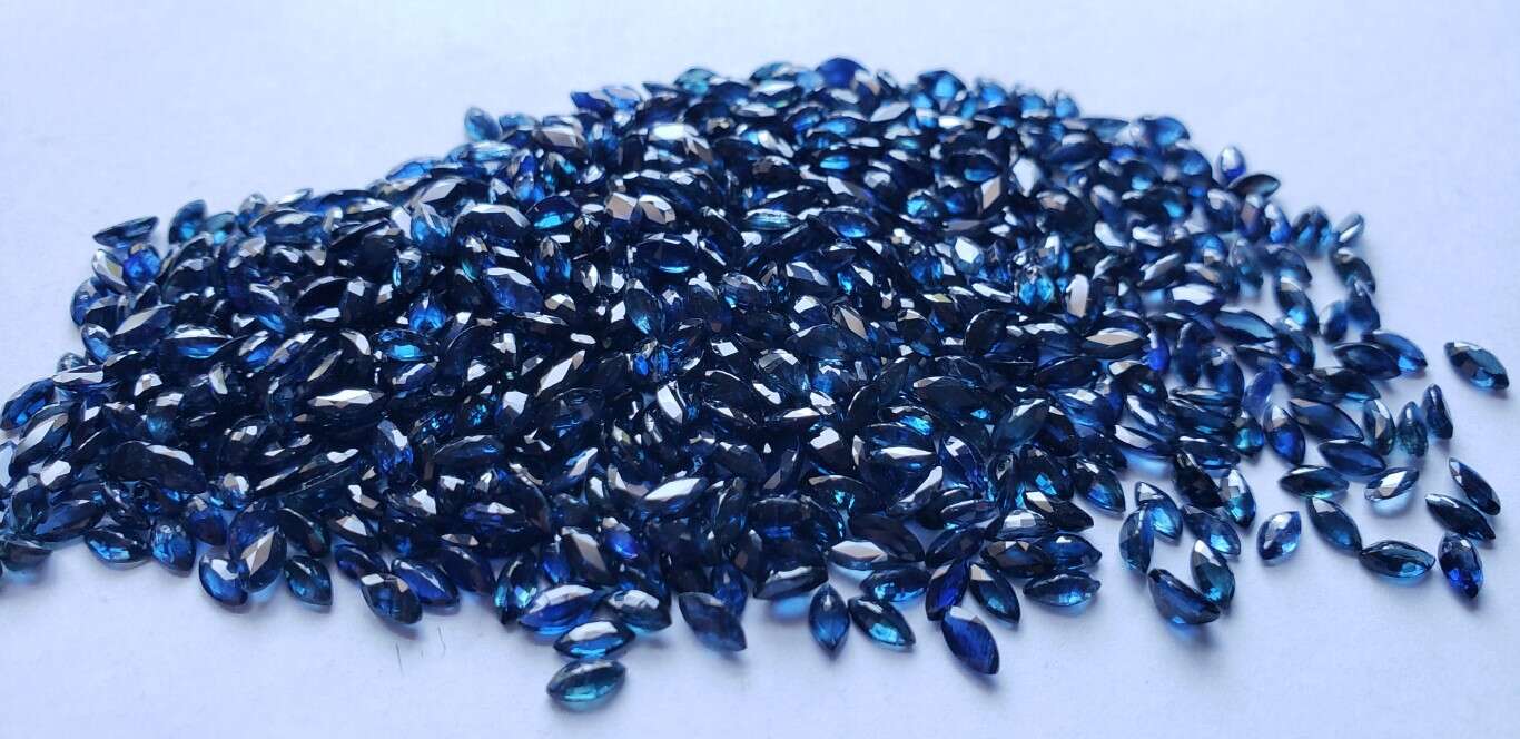 Blue Sapphire Marquise: 5mm x 2.5mm