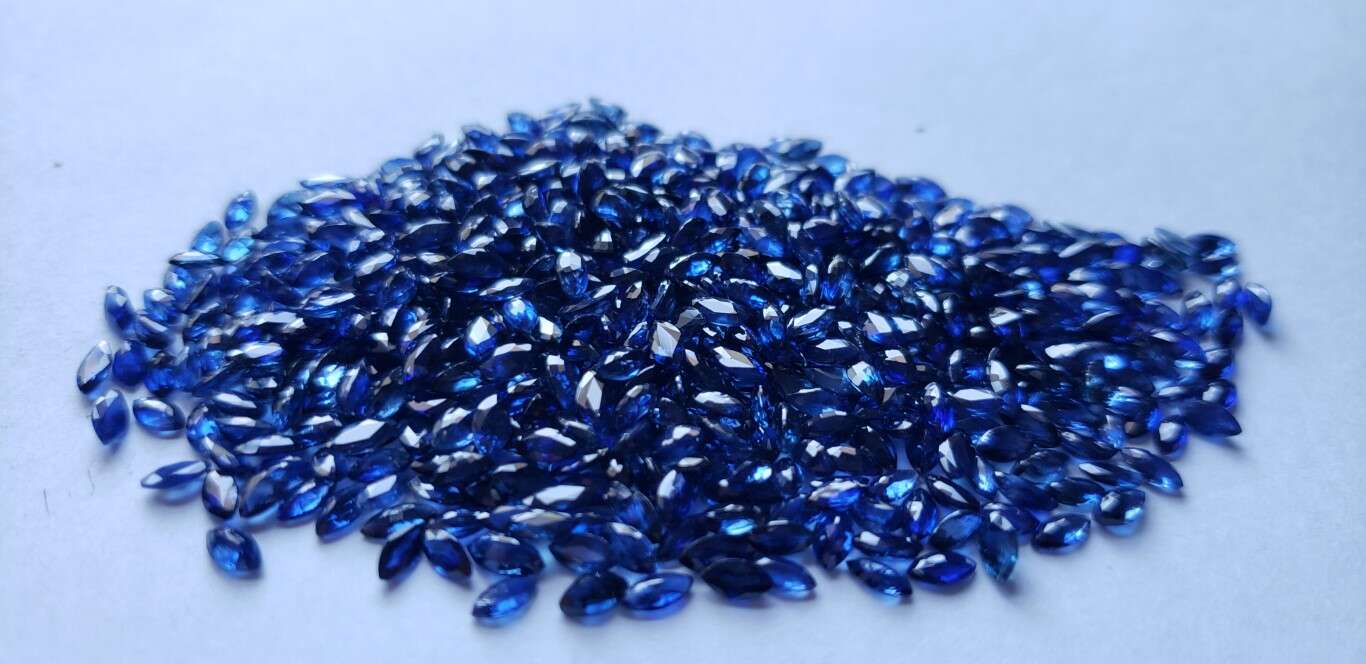 Blue Sapphire Marquise: 4mm x 2.5mm