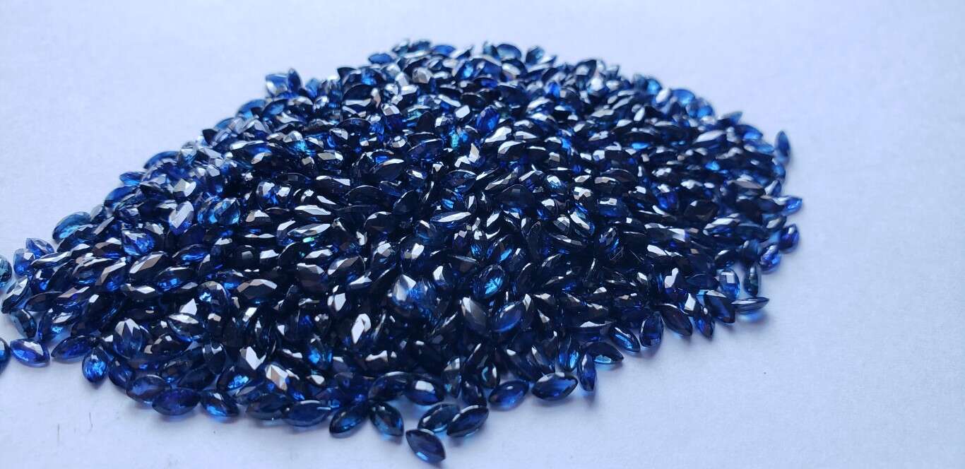 Blue Sapphire Marquise: 4mm x 2.5mm