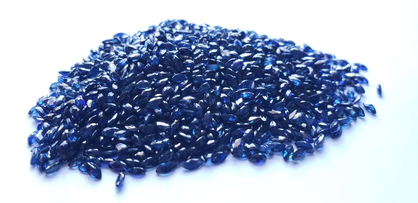 Blue Sapphire Marquise: 4mm x 2mm