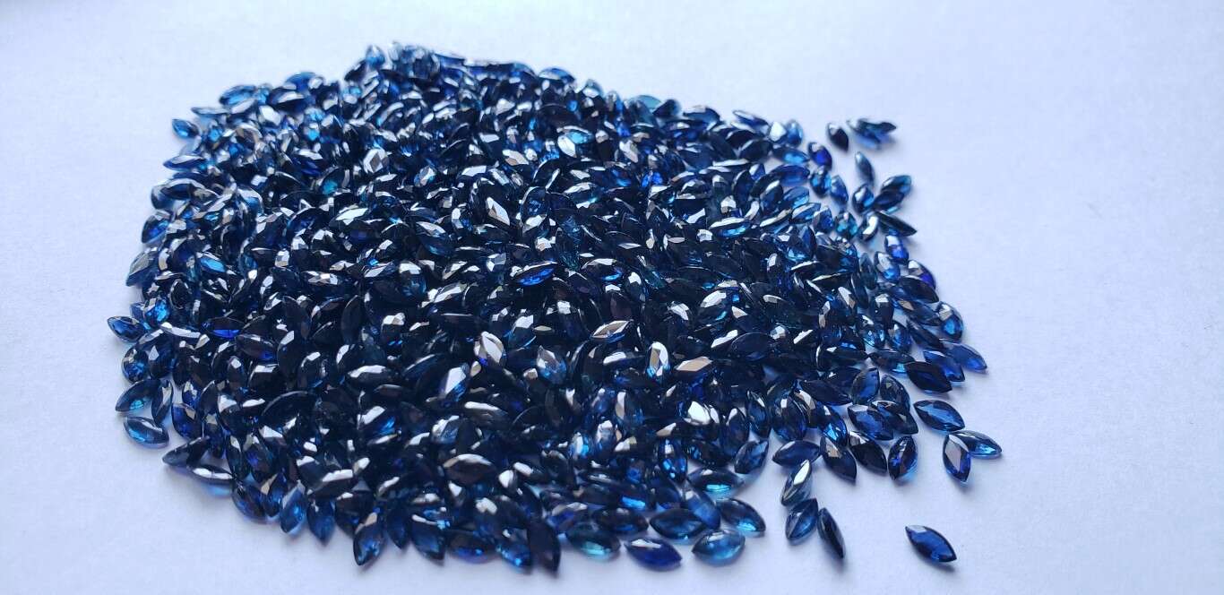 Blue Sapphire Marquise: 5mm x 2.5mm