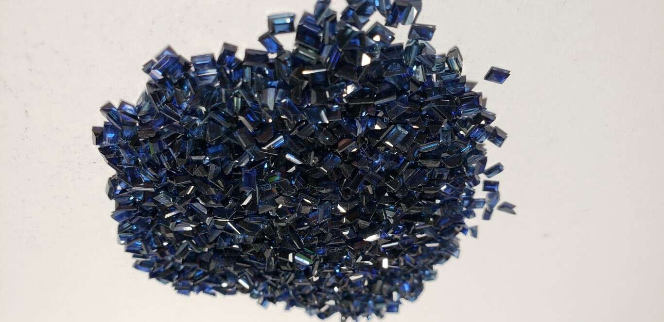 Blue Sapphire Baguette: 3mm - 4mm
