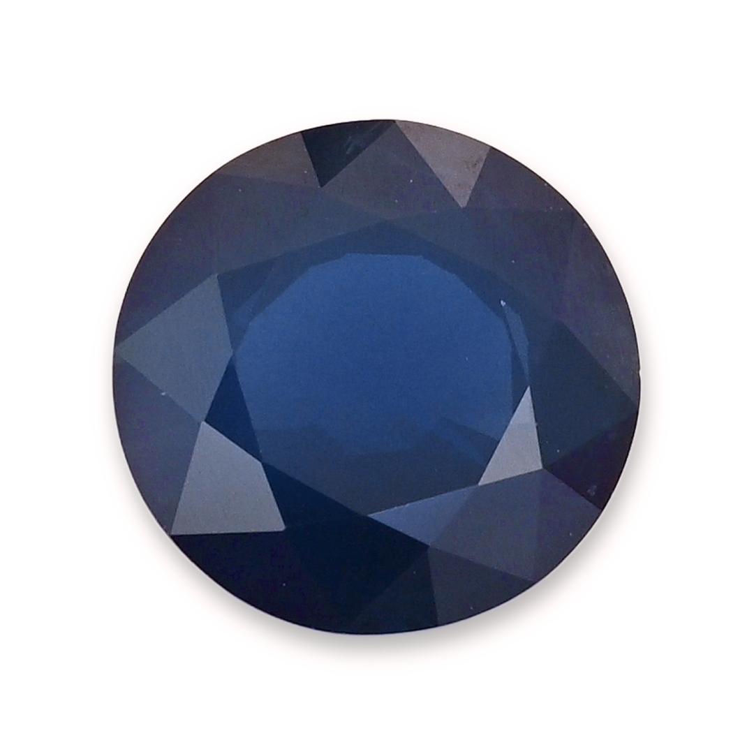Sapphire Round: 3.81ct