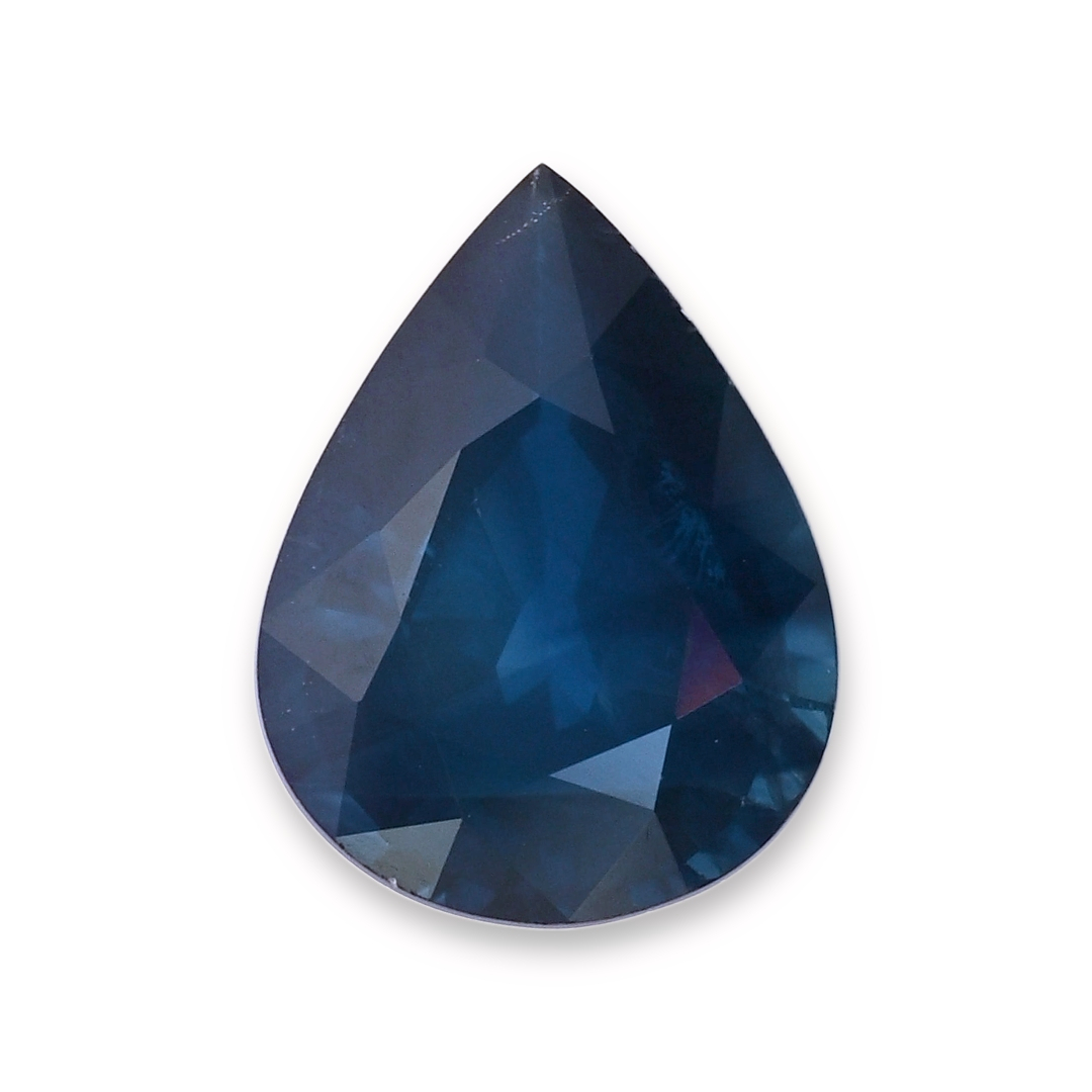 Sapphire Pear: 4.69ct