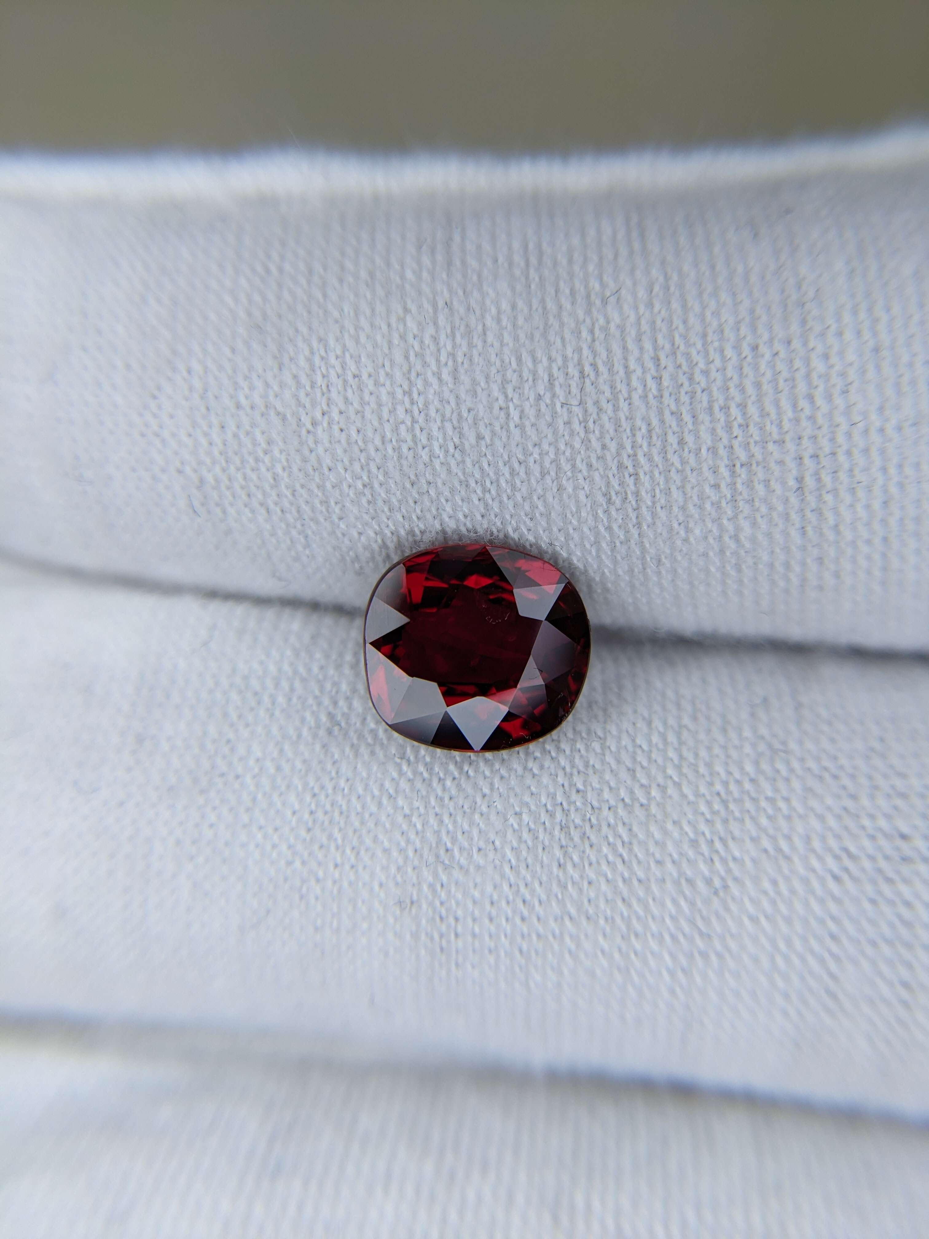 Ruby Cushion: 3.1ct