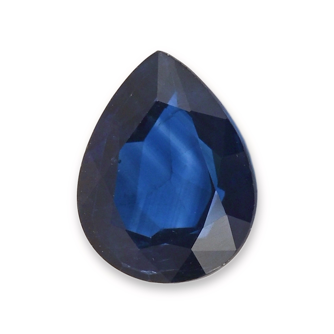 Sapphire Pear: 4.19ct