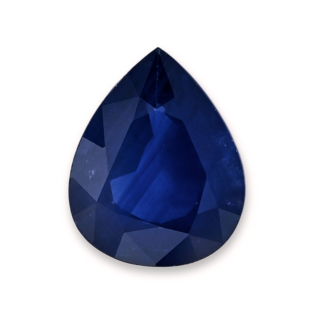 Sapphire Pear: 2.67ct