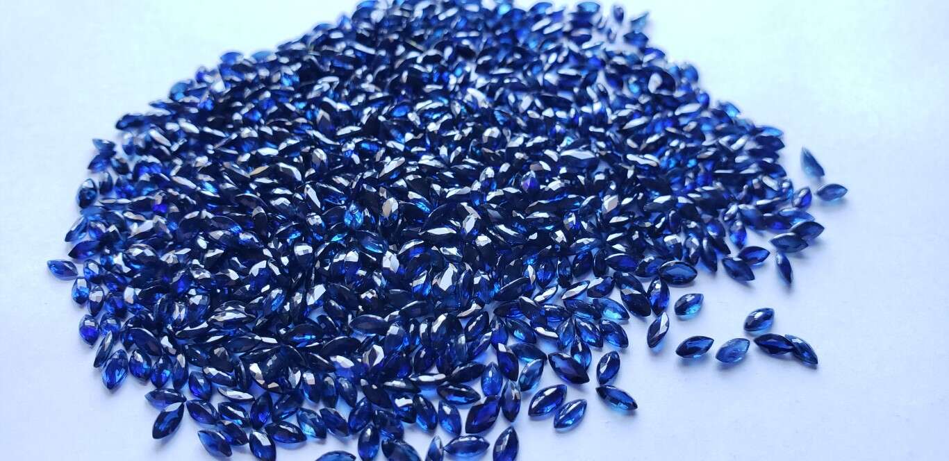 Blue Sapphire Marquise: 5mm x 2.5mm