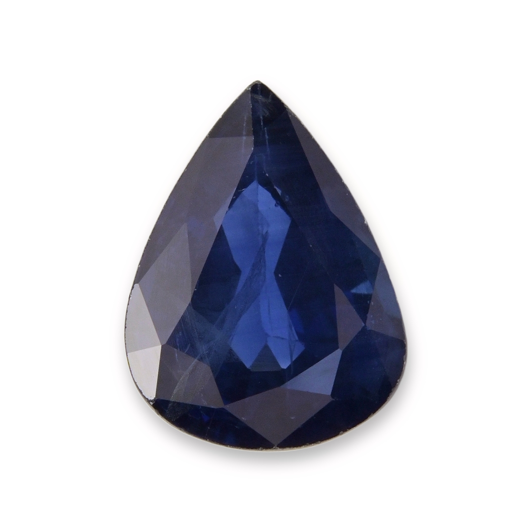 Sapphire Pear: 2.96ct