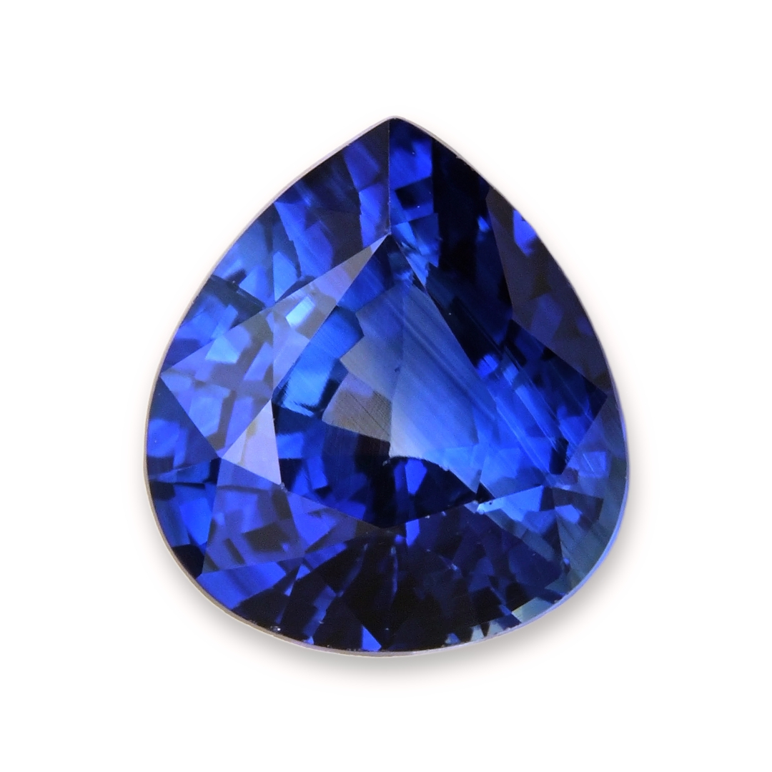 Sapphire Pear: 2.55ct