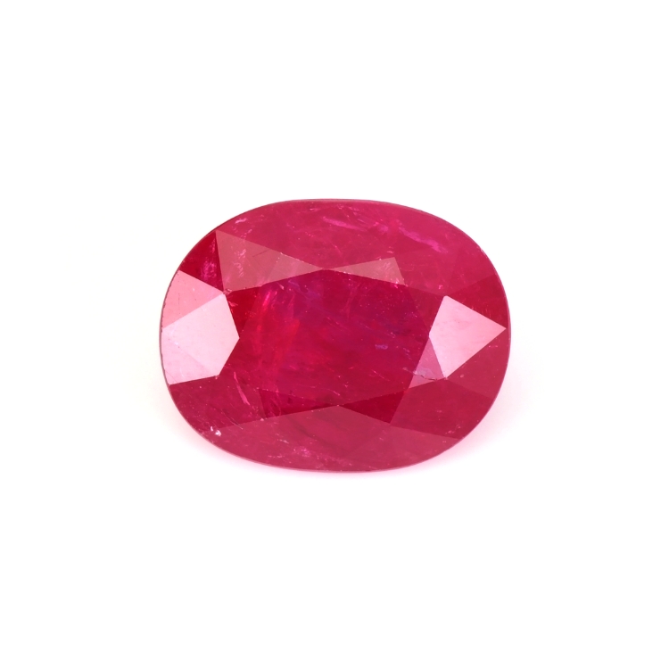 RUBY Oval: 4.32ct