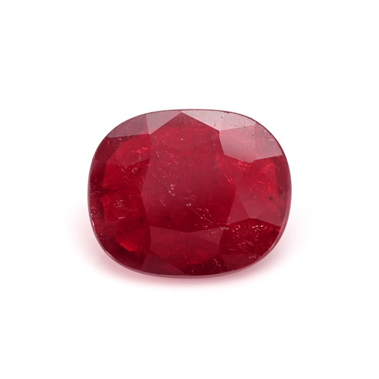 RUBY Cushion: 4.79ct