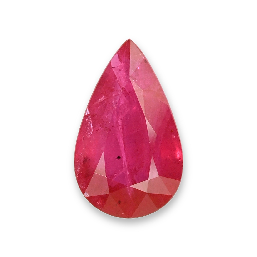 Ruby Pear: 5.3ct