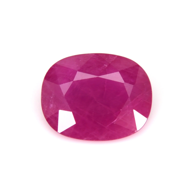 RUBY Cushion: 5.51ct