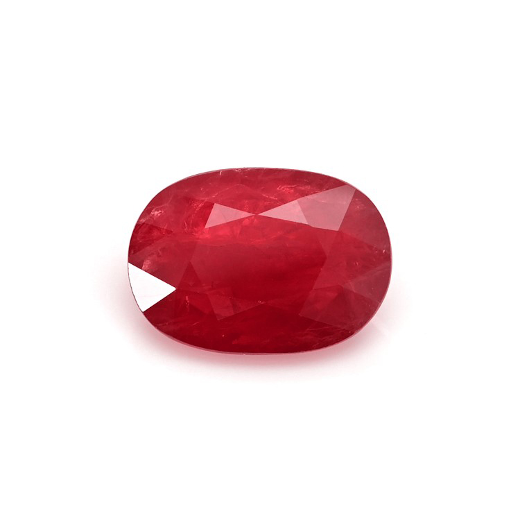 RUBY Oval: 3.87ct