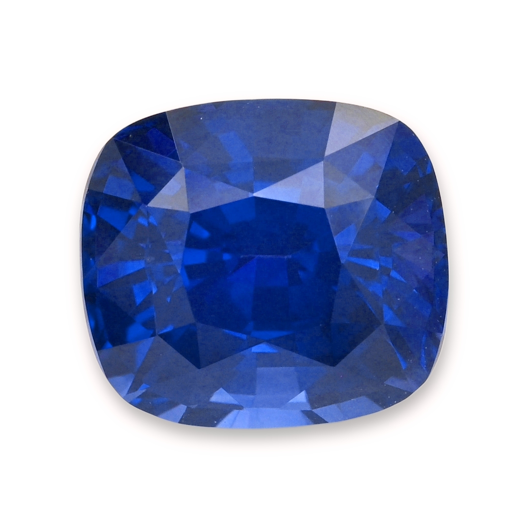 Sapphire Cushion: 4.02ct