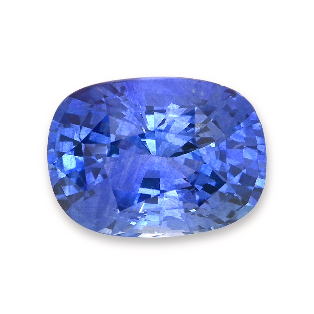 Sapphire Cushion: 3.41ct