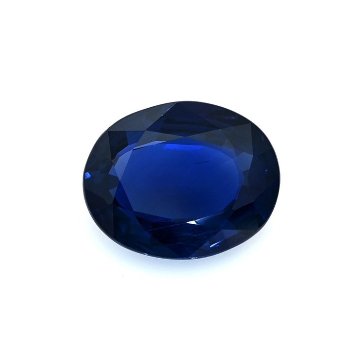 Blue Sapphire Oval: 4.18ct