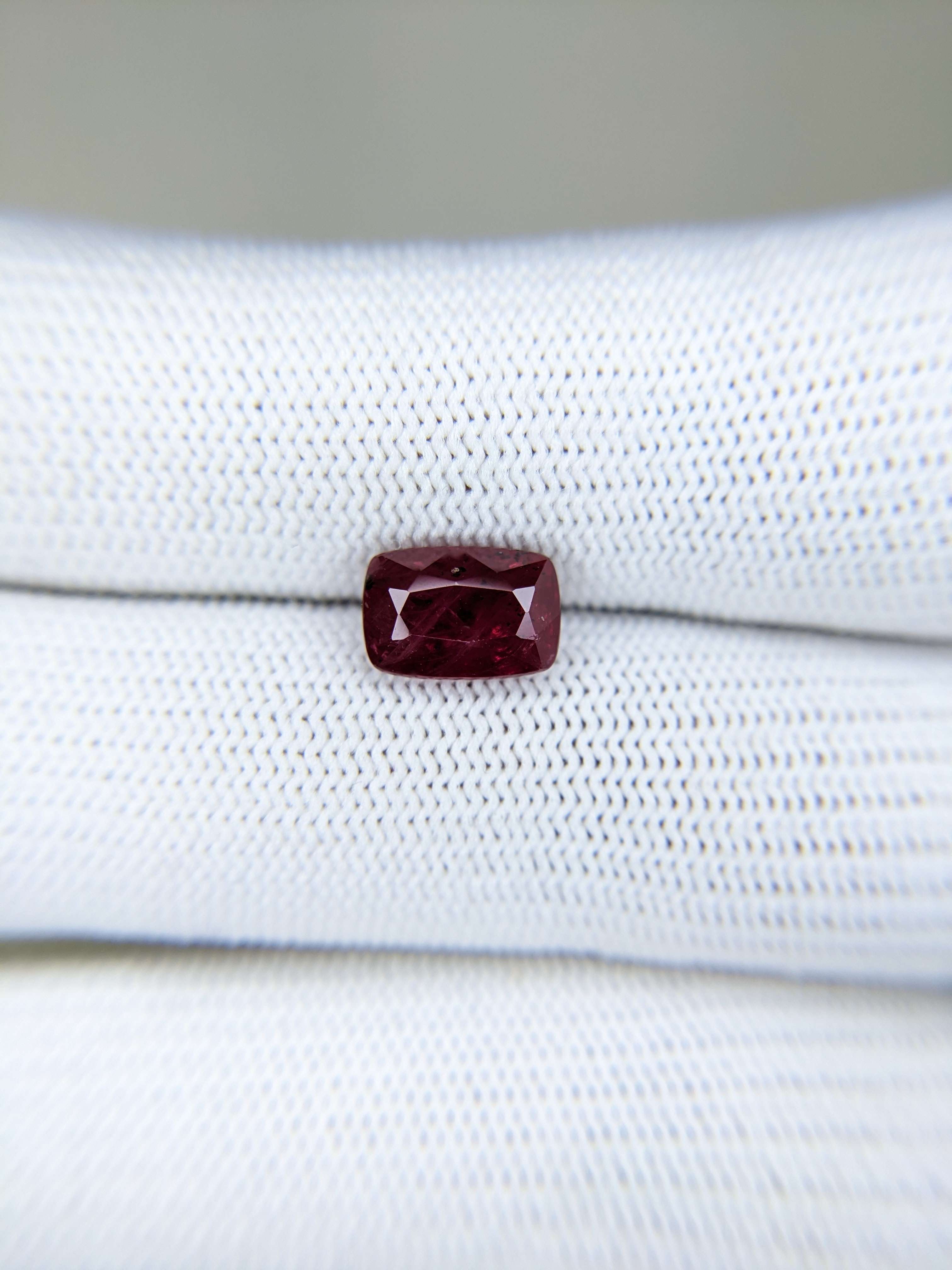 Ruby Cushion: 3.25ct