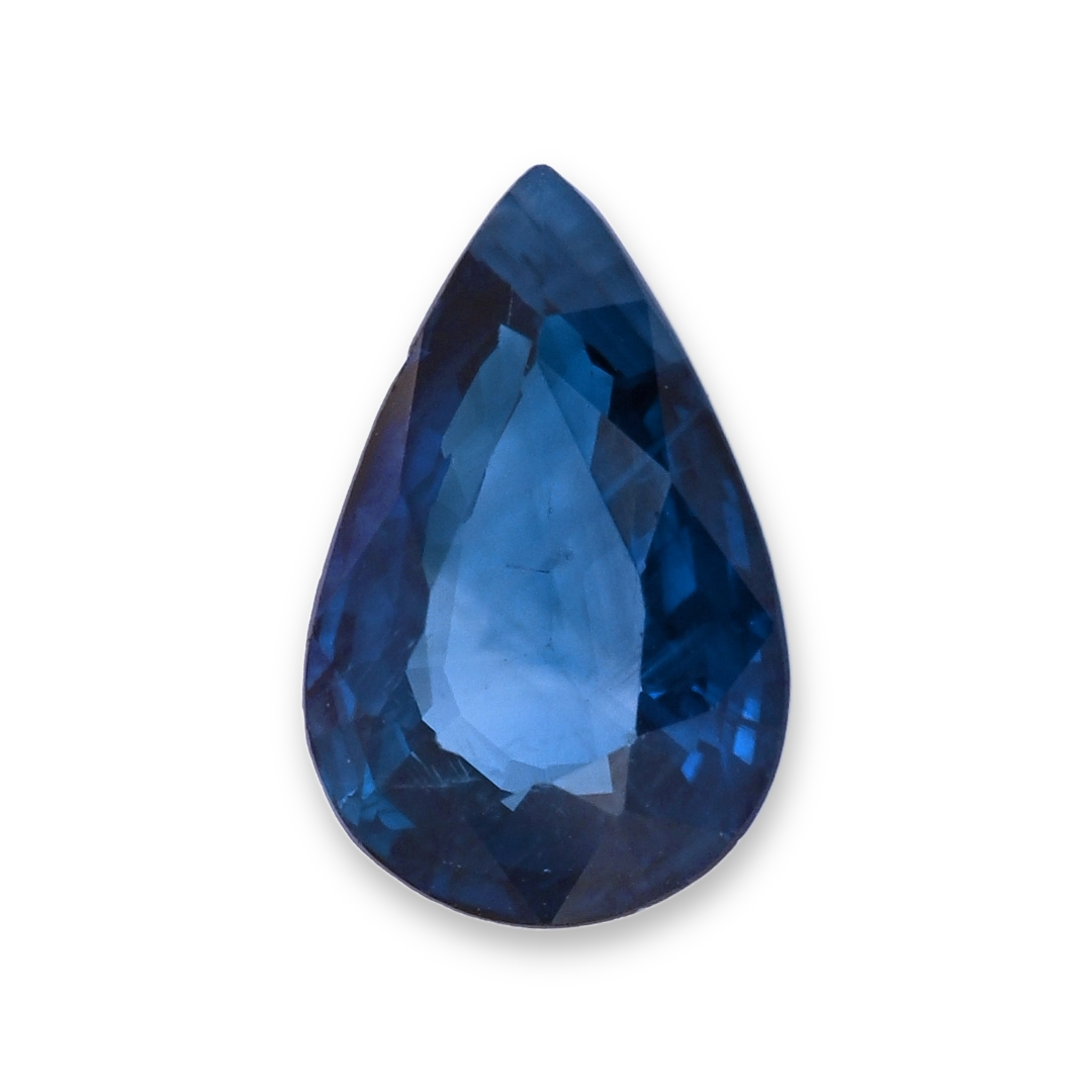 Sapphire Pear: 4.08ct