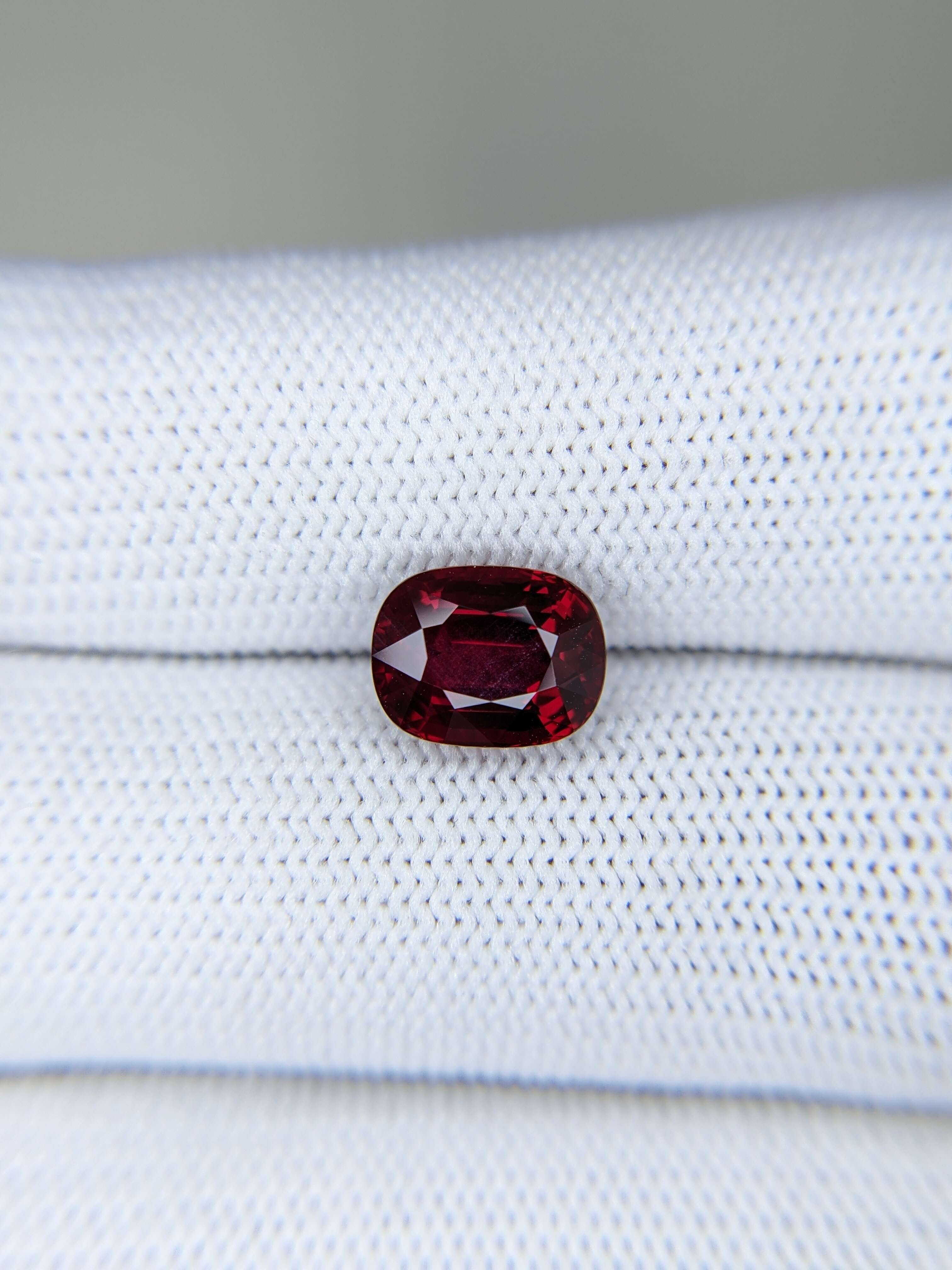 Ruby Cushion: 3.02ct