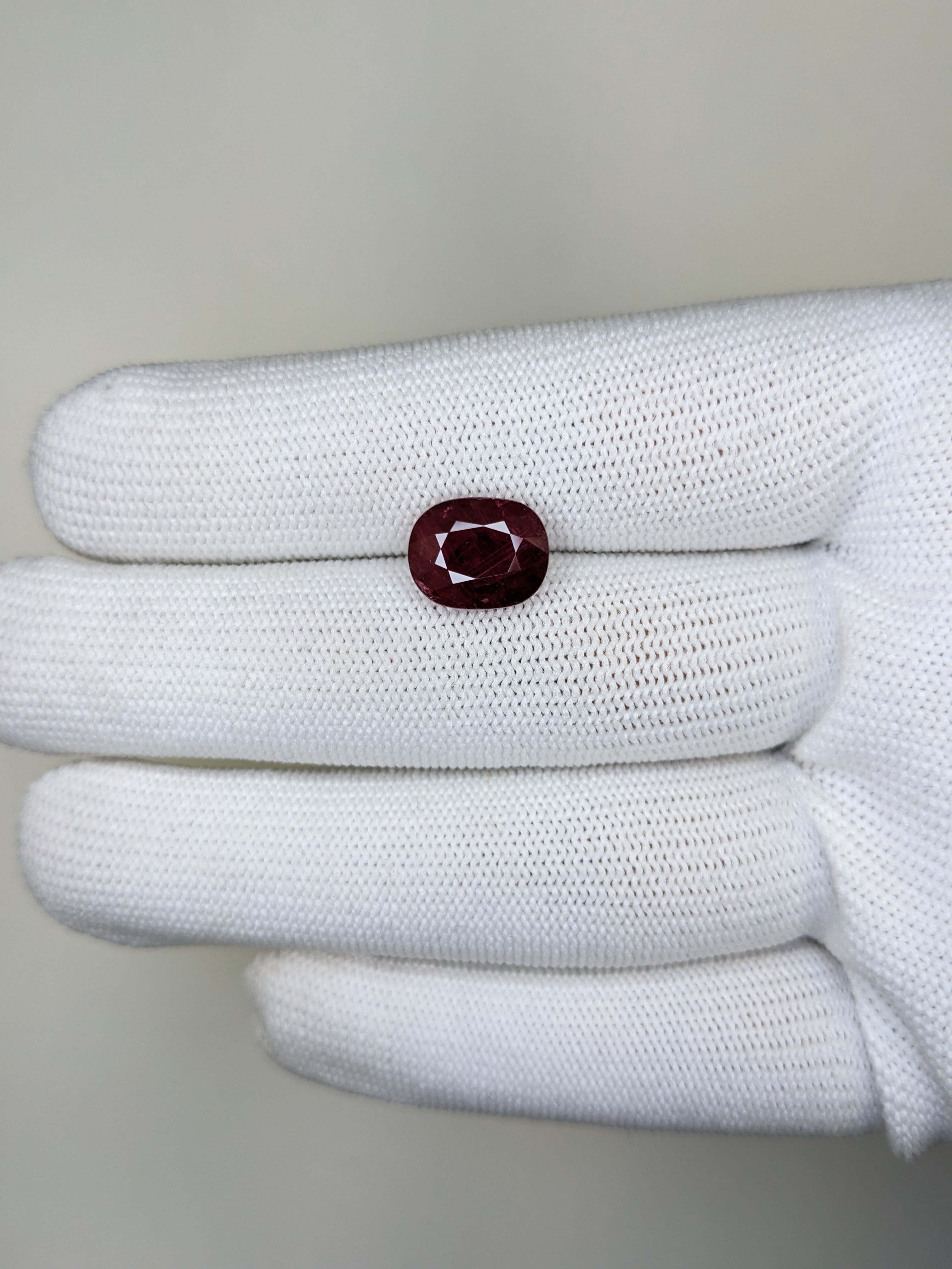 Ruby Cushion: 5.44ct
