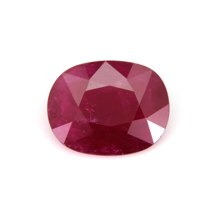 RUBY Cushion: 5.06ct