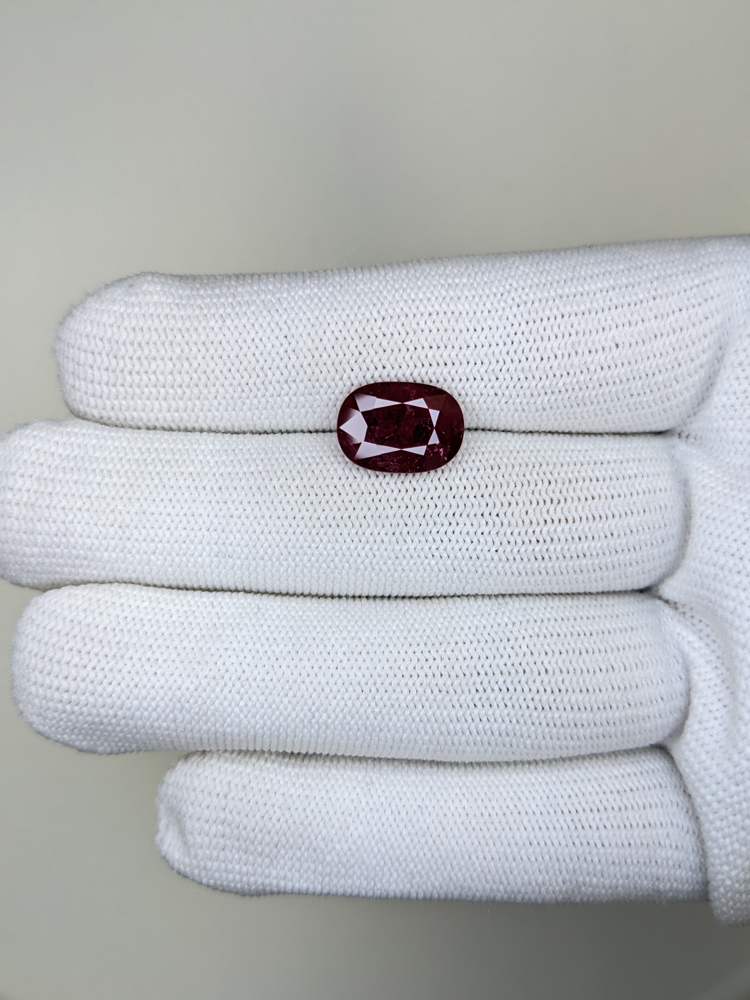 Ruby Cushion: 4.92ct