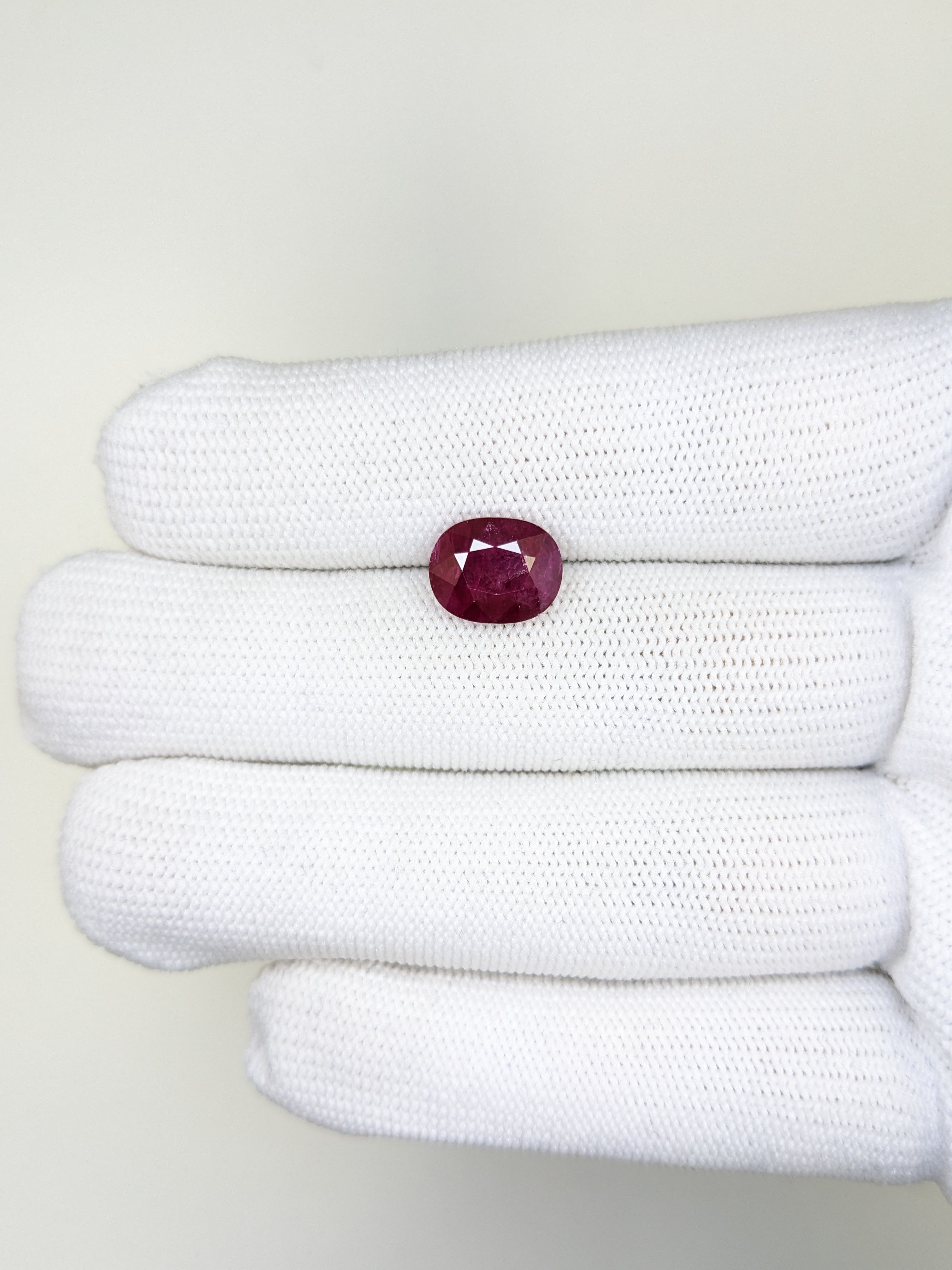 Ruby Cushion: 4.18ct