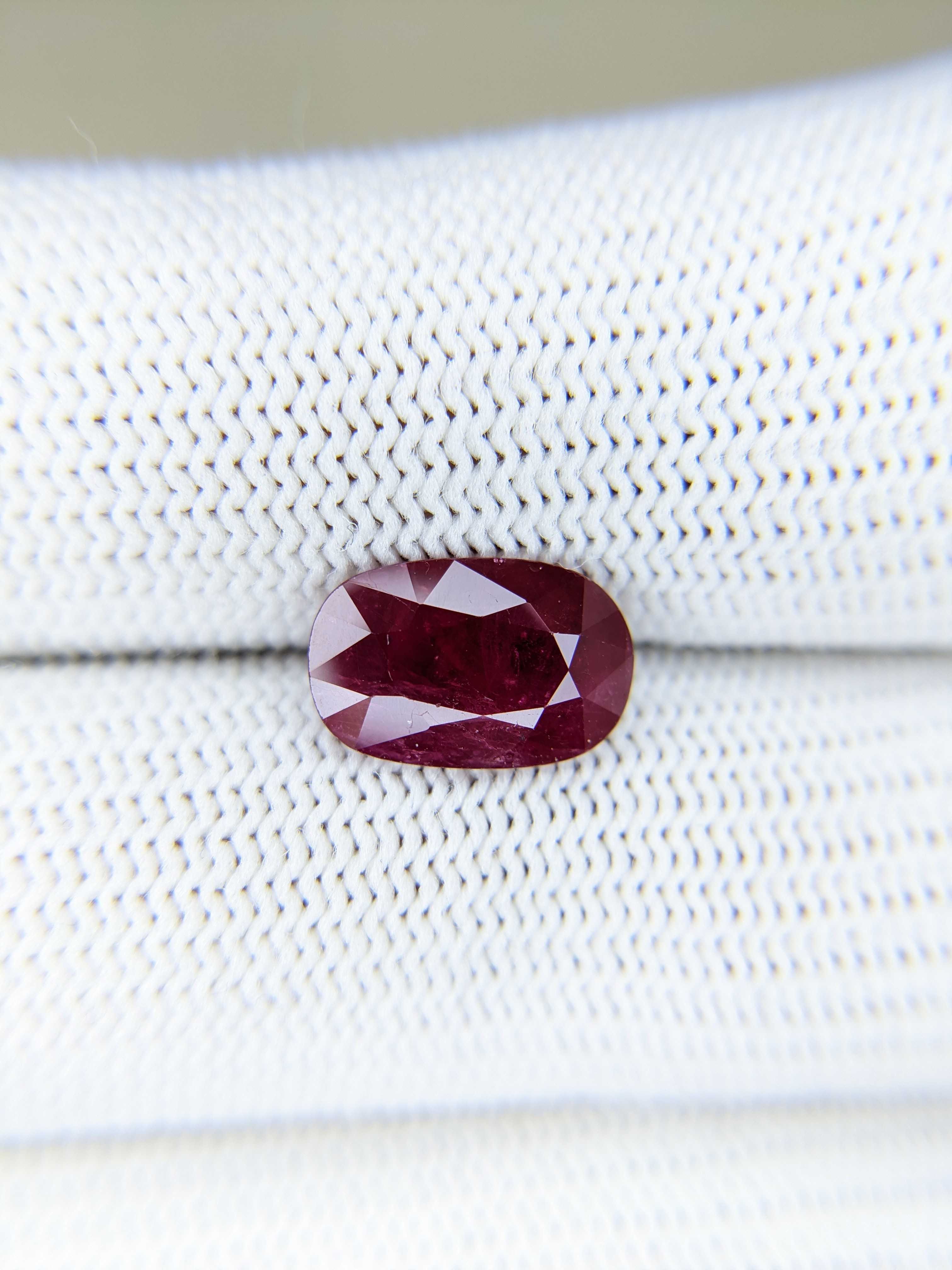 Ruby Cushion: 3.03ct