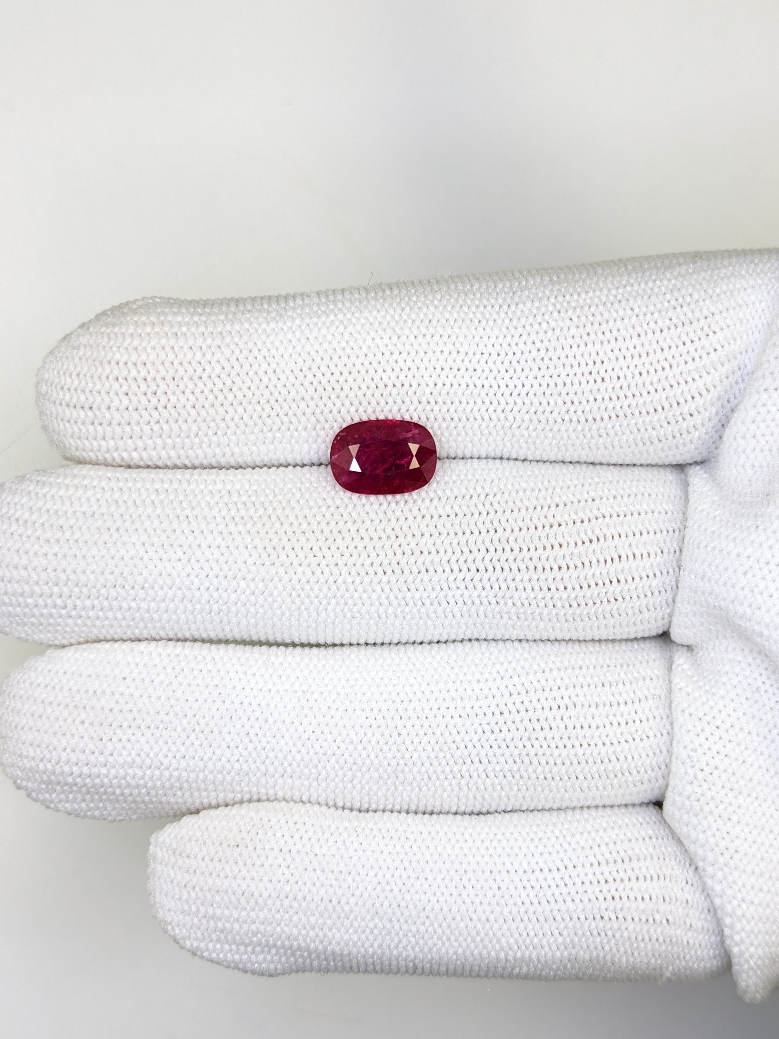 RUBY Cushion: 2.41ct