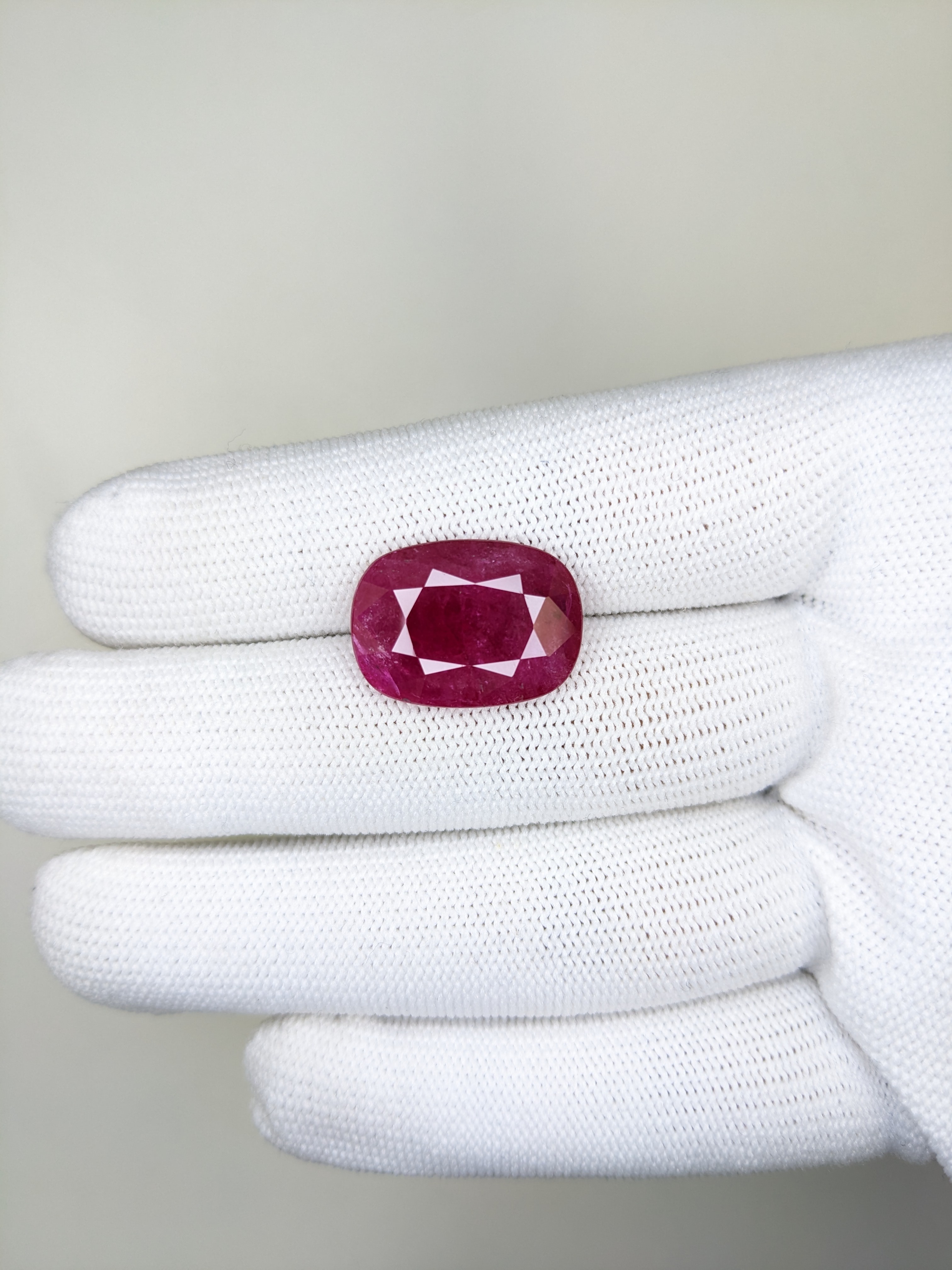 Ruby Cushion: 11.55ct
