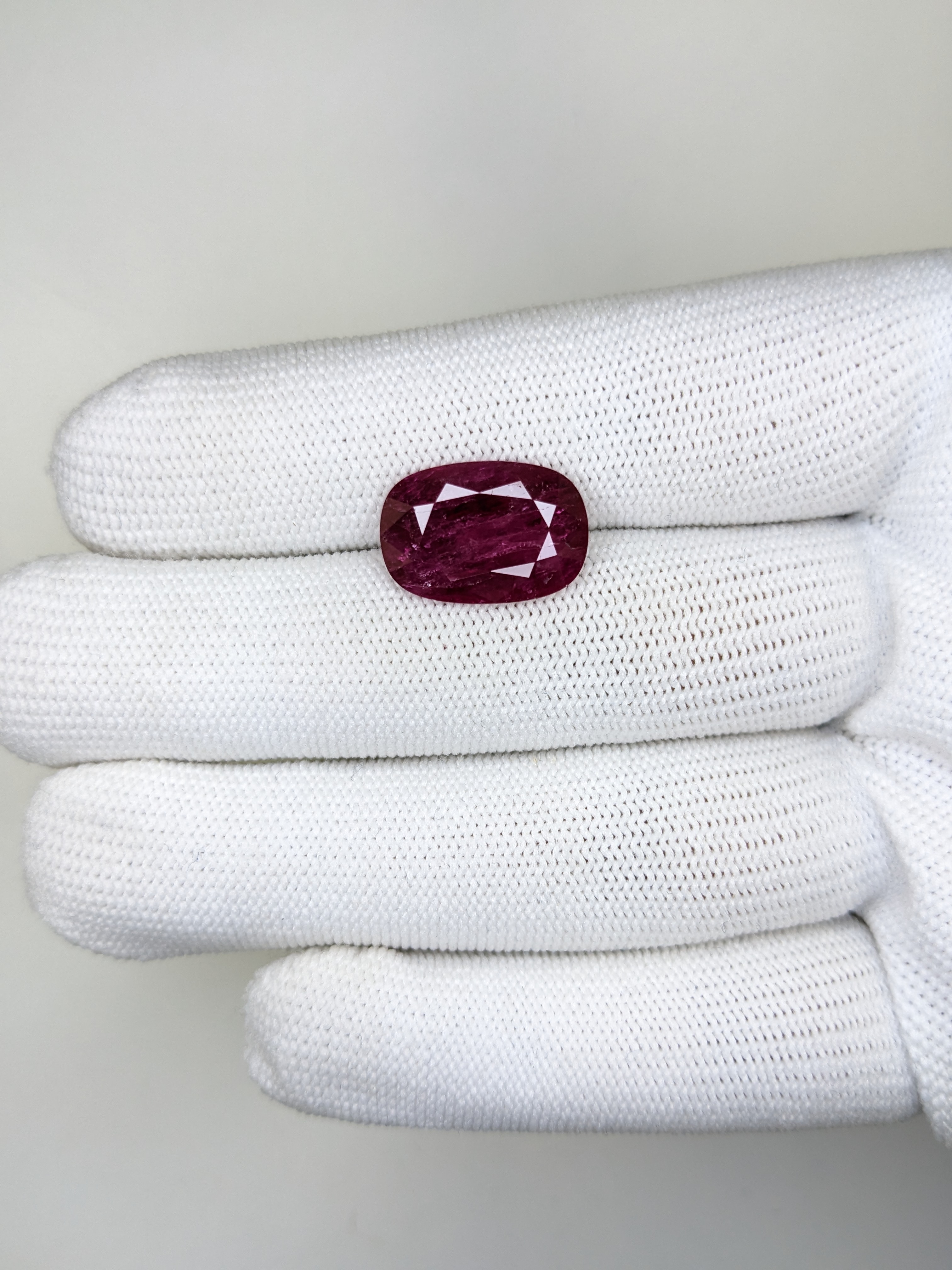 Ruby Cushion: 6.82ct
