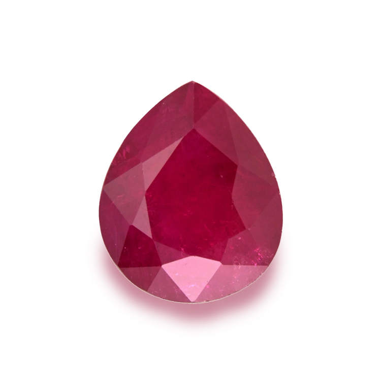 Ruby Pear: 5.65ct