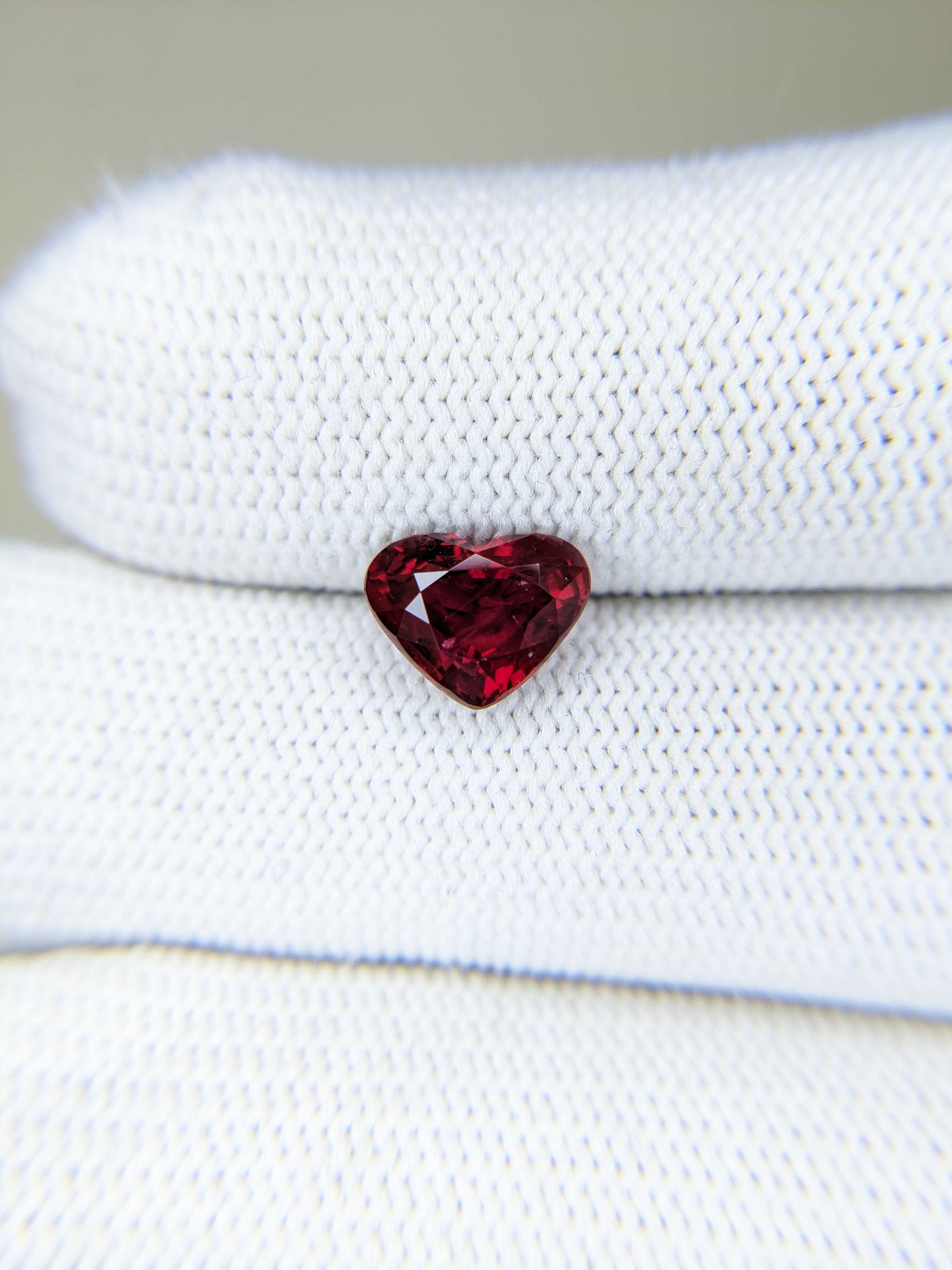 Ruby Heart Shape: 2.16ct