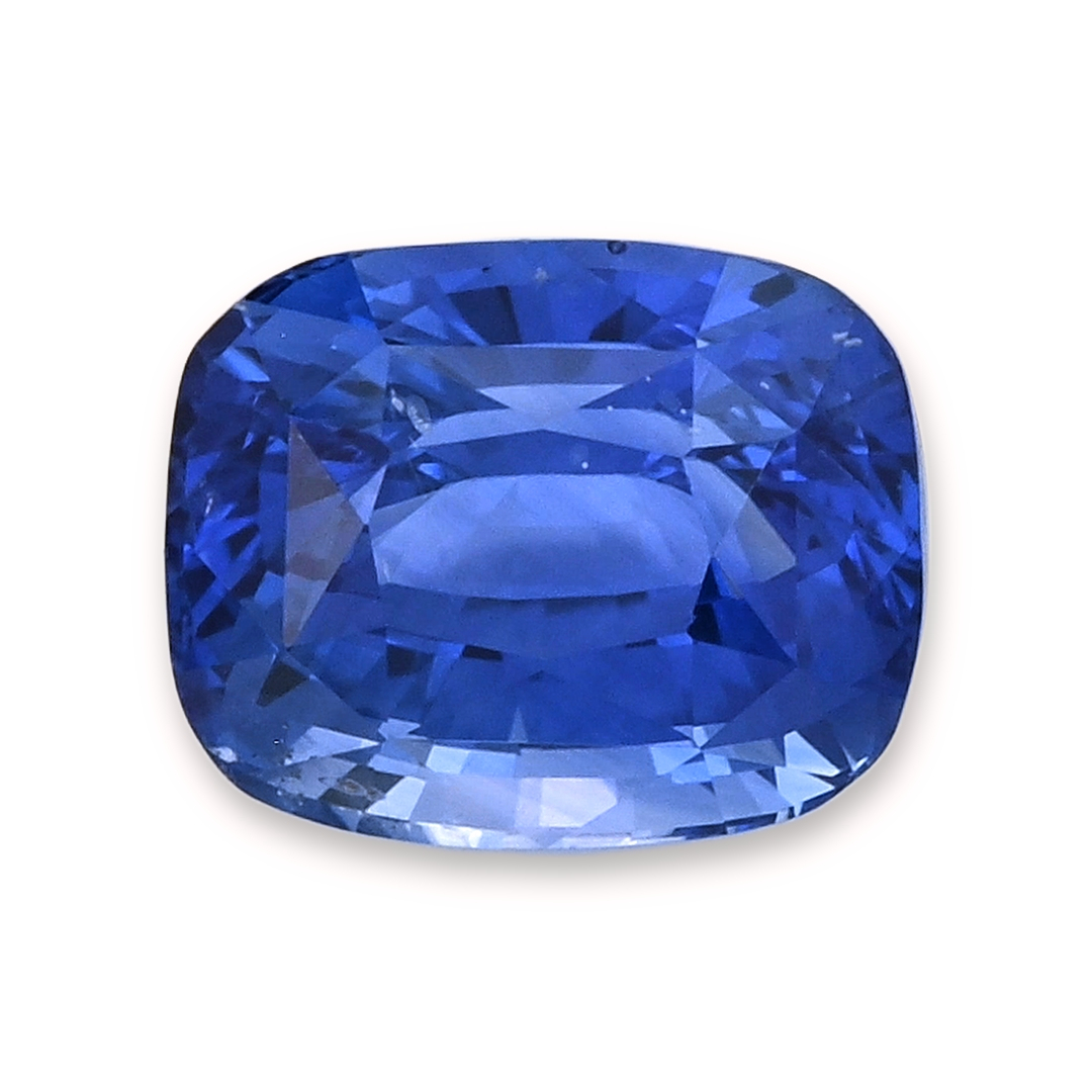 Sapphire Cushion: 5.14ct