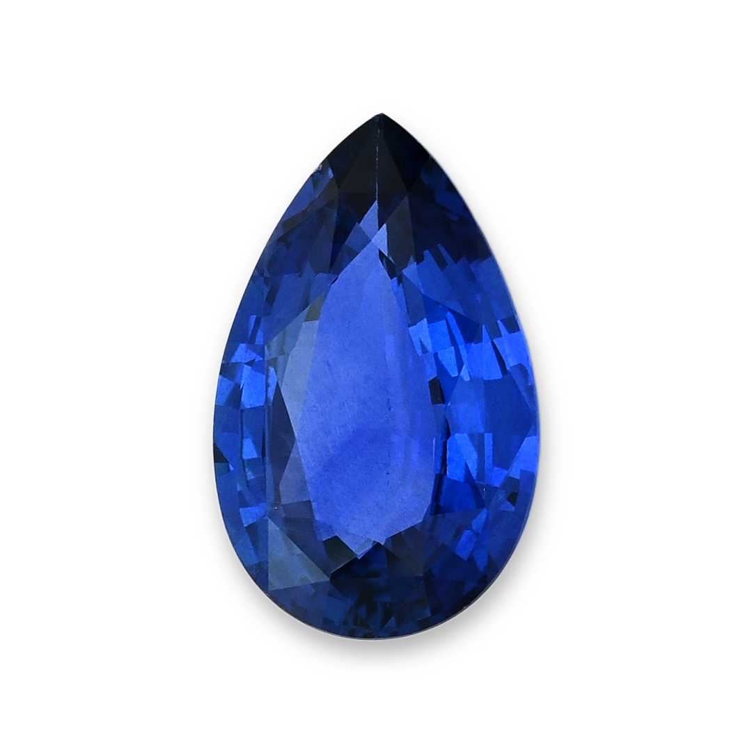 Sapphire Pear: 4.43ct