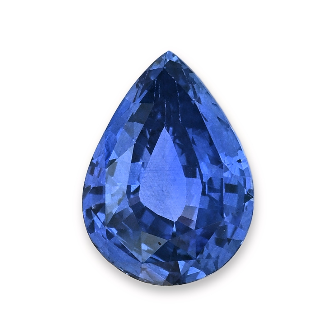Sapphire Pear: 4.59ct