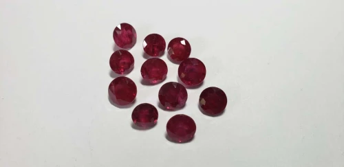 Ruby Round: 7mm - 8mm